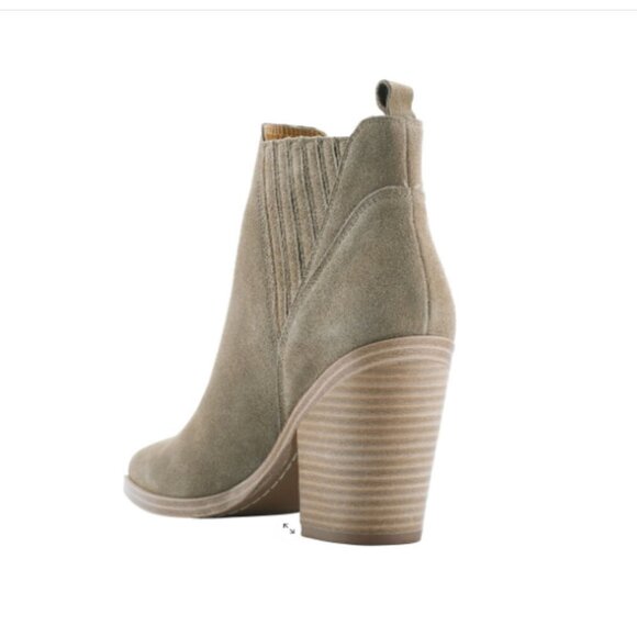 Marc Fisher Gadri Boho Suede Ankle Boots Size 11 - Picture 2 of 3